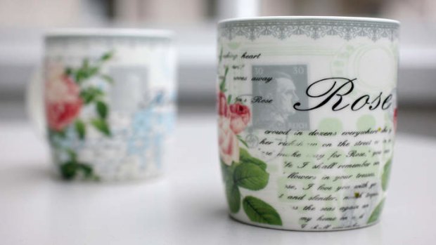 A small German furniture chain says it inadvertently ordered several thousand of these coffee cups bearing a faint portrait of Adolf Hitler from China.