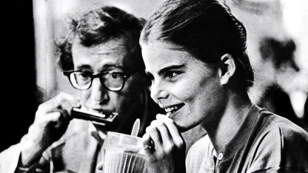 Woody Allen and Mariel Hemingway in <i>Manhattan</i> (1979), which was nominated, but received no Oscars.