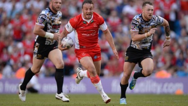Raiders' English recruit Josh Hodgson is ready for the challenge of the NRL.