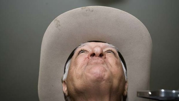 'If they were good for the bush, I'm a Martian astronaut.'... Bob Katter said that during their 12 years in power the Coalition had done little for rural voters.