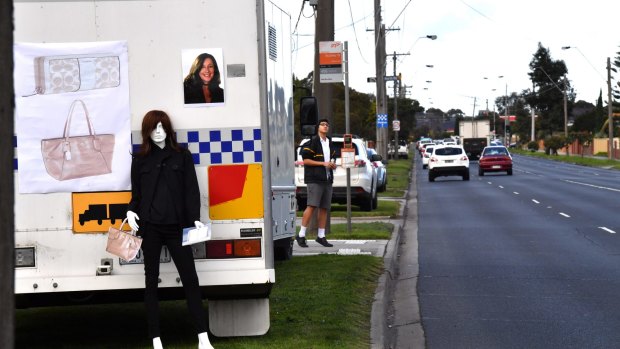 The mannequin police hope will spark a memory in the search for missing mother Karen Ristevski.