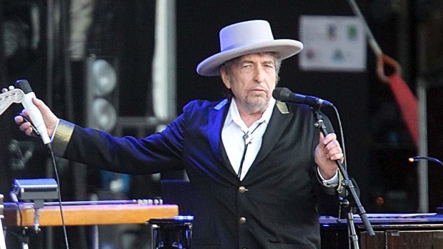Singer, songwriter and now Nobel winner Bob Dylan.