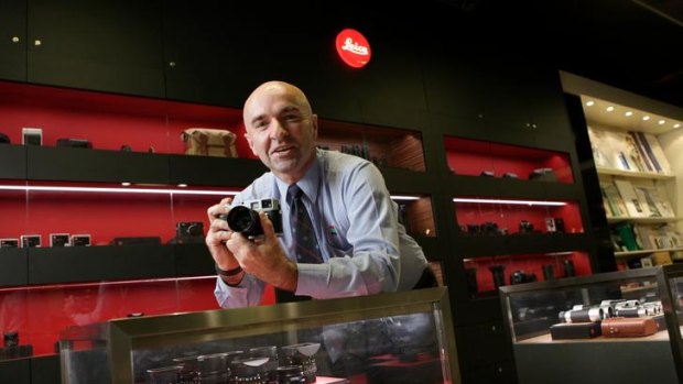 Tony Menz - Manager of the Leica Boutique at Michael's Camera.