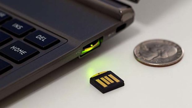 The Yubikey, which Google has confirmed it is testing.