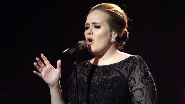 Leader of the pack ... Adele holds the record for the biggest-selling album of 2011.