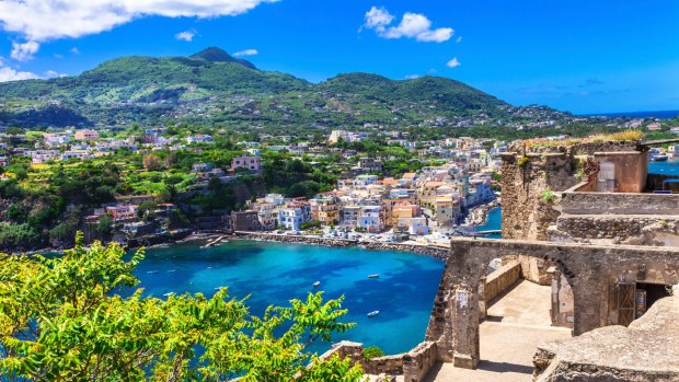Buildings were damaged and one person killed when an earthquake hit Ischia, Italy.