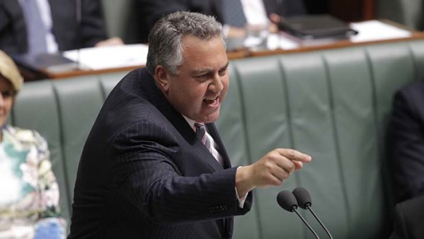 A surplus seems the only bipartisan goal ... Joe Hockey.