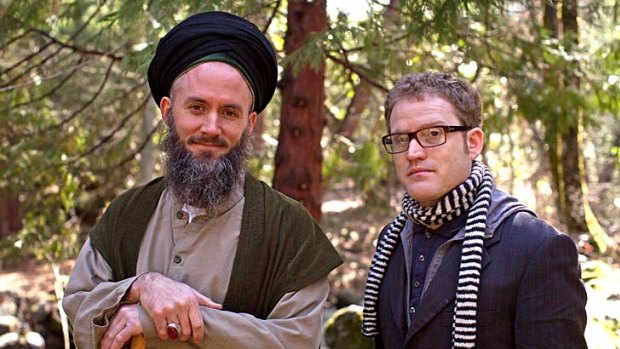 In his latest series <i>Jedis & Juggalos: Your Census Guide</i>, John Safran (right) seeks out people who combine religion and pop culture.