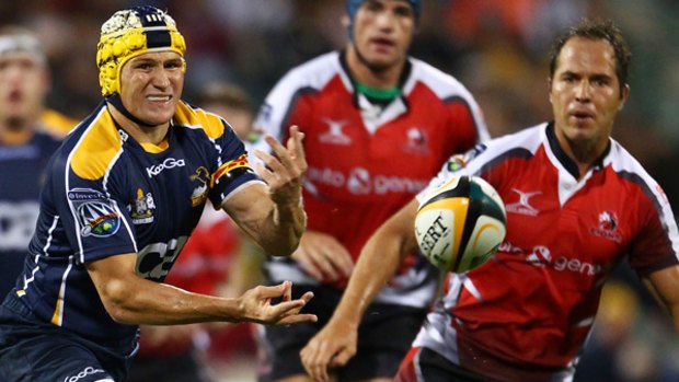 Slow start . . . Matt Giteau is tipped to bounce back for the Brumbies.