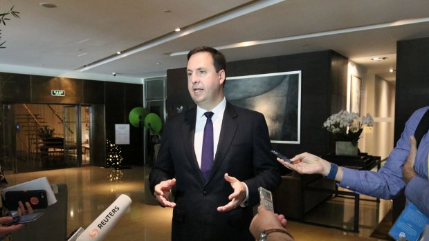 Minster of trade, tourism and investment Steven Ciobo says trade links are already developing.