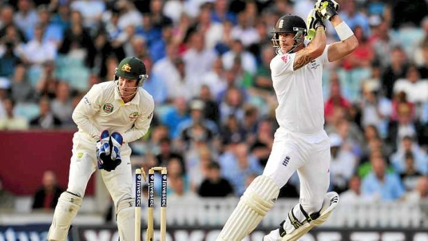Kevin Pietersen threatened to led England to an unlikely victory.