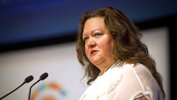 Attempted to have the lawsuit dismissed ... Gina Rinehart.