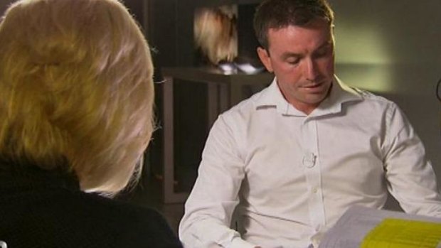 James Ashby on 60 Minutes: Mr Slipper's lawyers had sought an application to bring the interview before court.