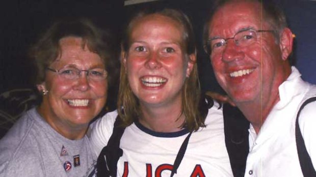 Todd Bachman, who was killed in the attack at Beijing's Drum Tower, with his wife Barbara,  who was critically injured, and daughter  Elisabeth.