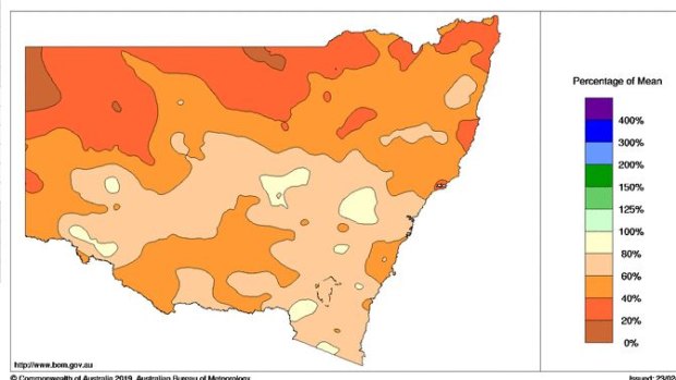 The so-called northern wet season from October to March has brought little rain to ease drought across inland NSW. 