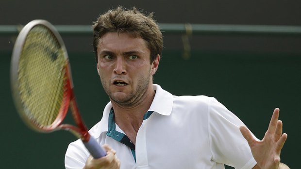 'Way hotter than he is' ... Frenchman Gilles Simon.