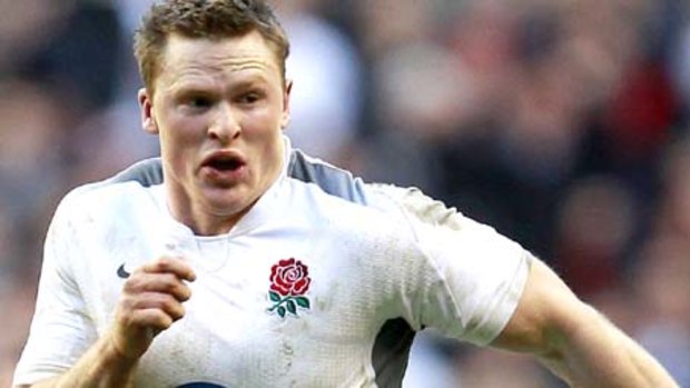 Record breaker . . . Chris Ashton has become the first Englishman to score four tries in a Six Nations game.