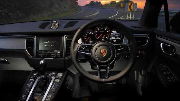Cockpit also draws inspiration from other models including the 911 and Panamera.