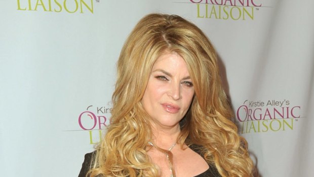 Larger version ... Kirstie Alley in March, 2011.