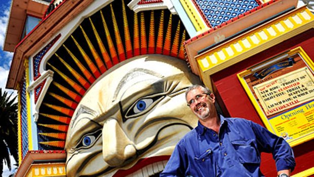 Luna Park maintenance manager Mark Harrison has worked at Luna Park for two decades.