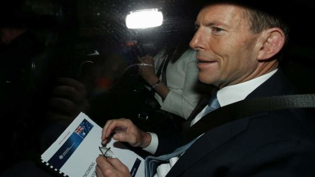 Judgment call: Tony Abbott is choosing his cabinet.