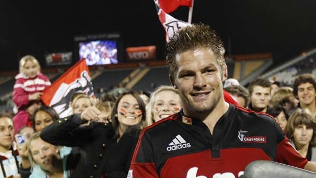 Crusaders captain Richie McCaw will lead his team against the Bulls in Soweto on Saturday.
