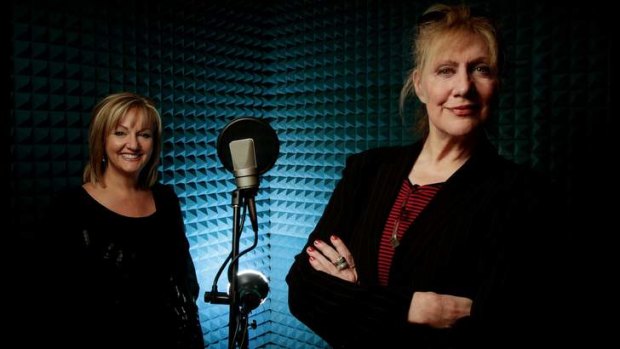 Minister for the Arts Heidi Victoria, left, with musician Renee Geyer.