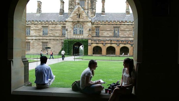 Cuts: Sydney University will be hit hard.