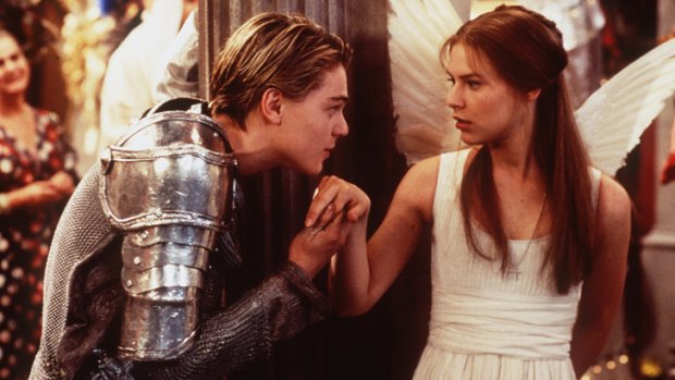 Baz Luhrmann's <i>Romeo + Juliet</i>, starring Leonardo DiCaprio and Claire Danes, captures the wondrous extremes of first love.