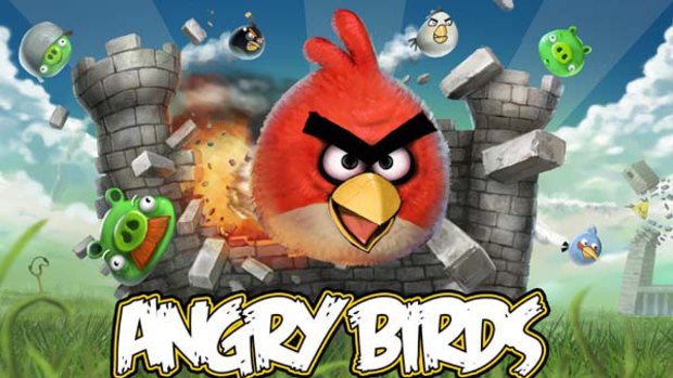 One of the most popular mobile apps ... Angry Birds.