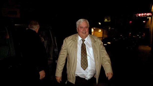 "The ones that get here, allow them to be processed" ... Clive Palmer on asylum seekers.