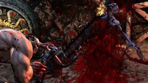 Splatterhouse's extreme violence and gore will no doubt alienate more squeamish gamers.