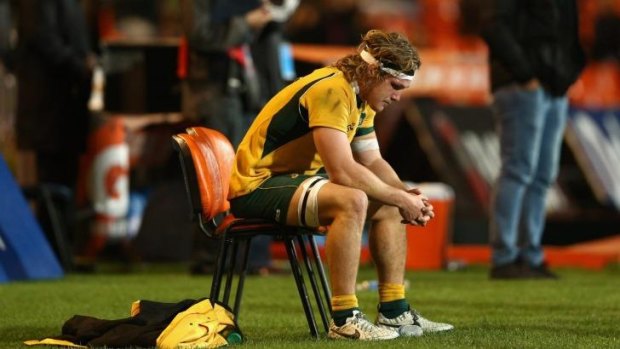 Wallabies captain Michael Hooper was one of three players who intervened on behalf of Kurtley Beale.