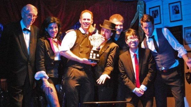 Members of the WA Society of Magicians awarded its perpetual trophy to its "most creative" performer.