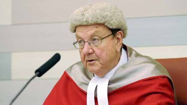 New South Wales Supreme Court Justice Anthony Whealy.