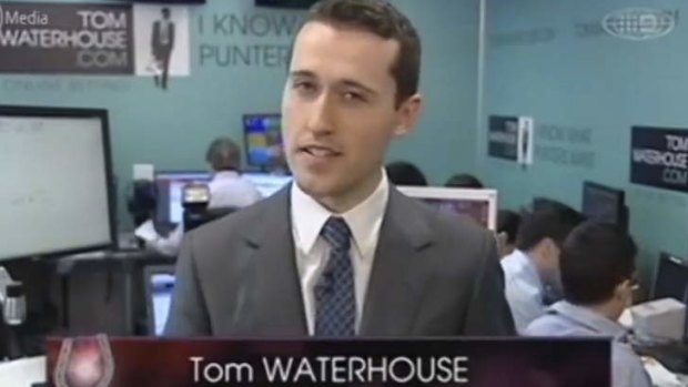 Something you will now see less of - Tom Waterhouse the man spruiking Tom Waterhouse the gambling business.