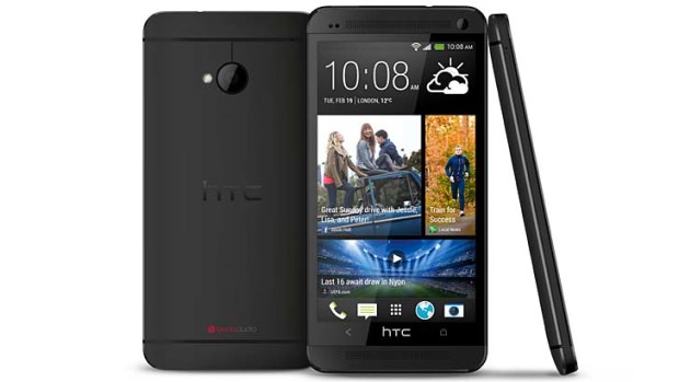 Impressive: The HTC One.
