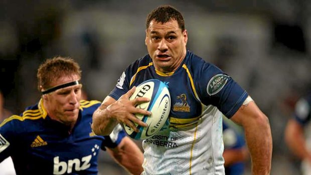 George Smith has been on fire for the Brumbies since joining on a short-term loan deal in March.
