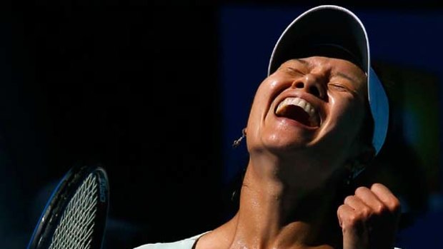 Trailblazer ... Li Na will be the first Asian player to contest a grand slam final.