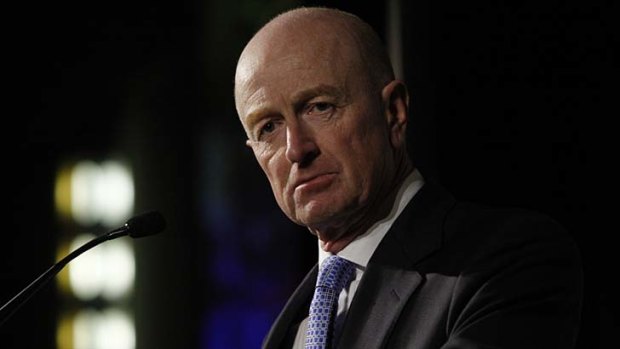 RBA governor Glenn Stevens ... the central bank estimates that consumer prices will rise 2 per cent in the year to December 2013, compared with as much as 3 per cent forecast three months earlier.