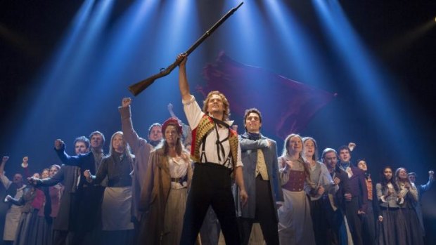 Charisma: Chris Durling plays the idealistic Enjolras in Les Miserables.