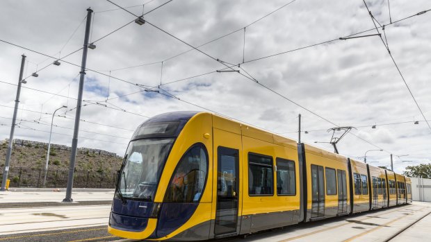 Palisade has a 16.7 per cent equity interest "both stages" of the Gold Coast's light-rail project.
