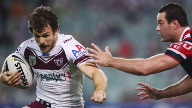 Banned for the rest of the season: Manly winger David Williams.