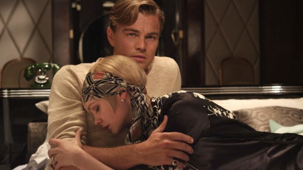 Excess all areas: Leonardo DiCaprio and Carey Mulligan as Jay Gatsby and Daisy Buchanan.