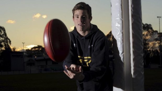 It's not yet clear which lucky club will secure the services of Belconnen's Jack Steele.