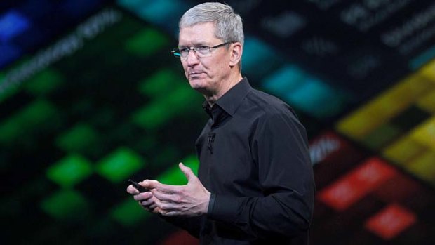 Tim Cook, chief executive officer of Apple.