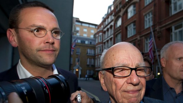 Brinkmanship: The phone hacking scandal could throw another spanner Rupert Murdoch and his son James' plans for Sky.