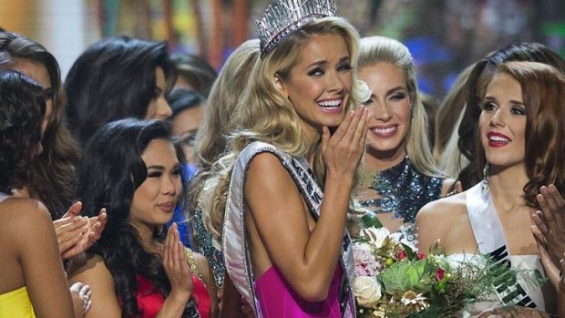 Newly crowned Miss USA Olivia Jordan of Oklahoma told the judges it was time to have a conversation about race in this country. 