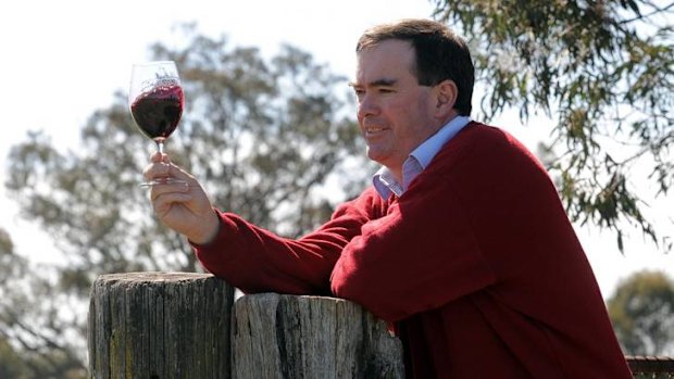 Winemaker at Clonakilla Winery, Murrumbateman, Tim Kirk.