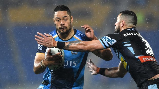 Tough times: Jarryd Hayne and Titans coach Neil Henry aren't seeing eye-to-eye.